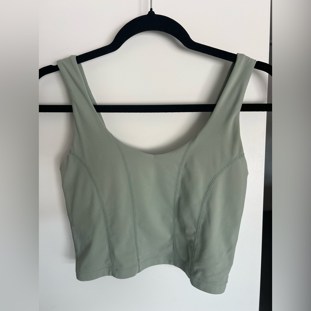 Vitality green tank top
